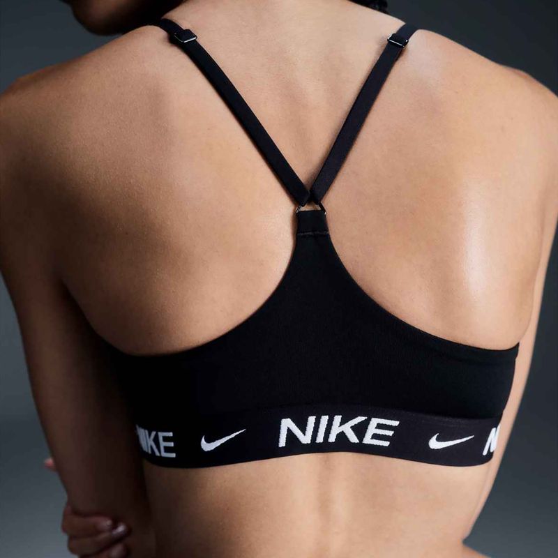 Tréninková podprsenka Nike Dri-Fit Indy Light Support black/black/white 6