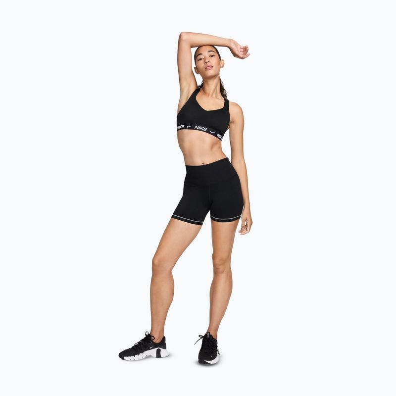 Dámská sportovní podprsenka Nike Indy High Support black/black/white 2