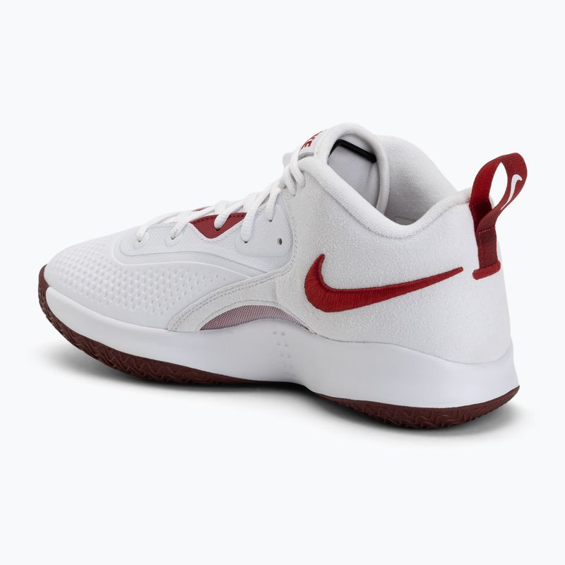Tenisky na volejbal Nike React Hyperset 2 white/team crimson 3