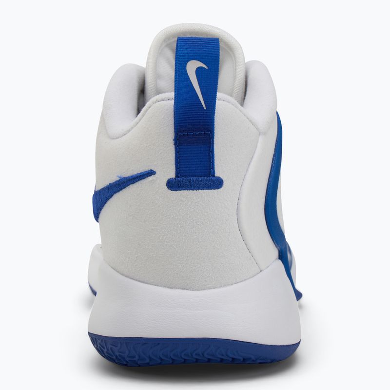 Tenisky na volejbal Nike React Hyperset 2 bílá/bílá/herní královská 6