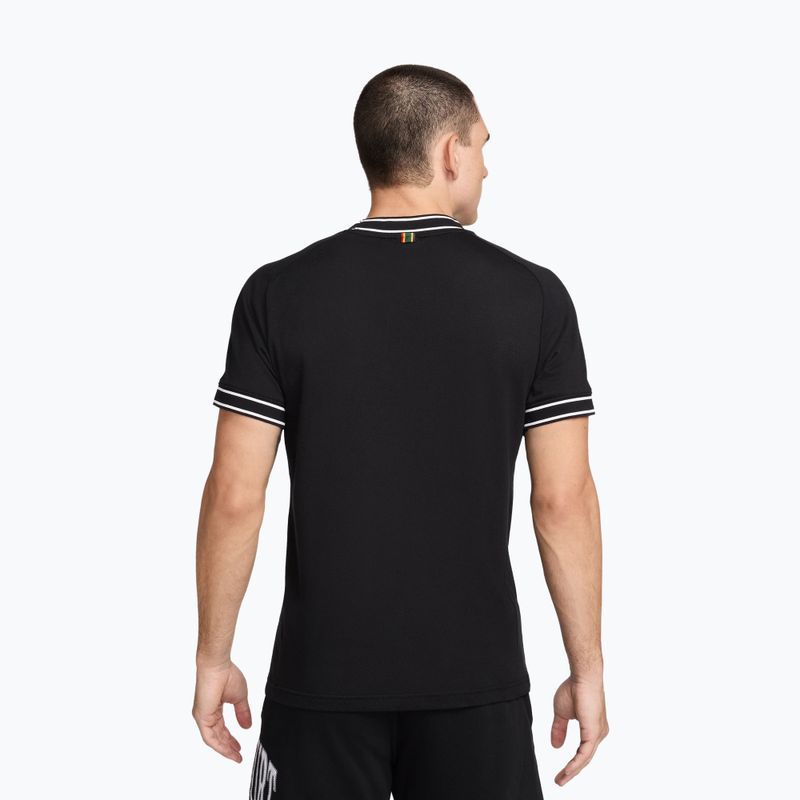 Pánské tenisové tričko Nike Court Heritage black/white 3