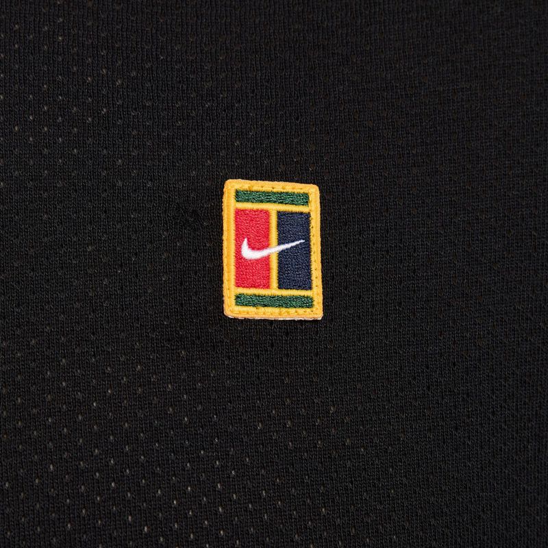 Pánské tenisové tričko Nike Court Heritage black/white 6