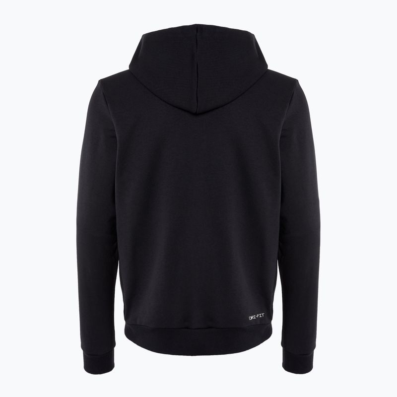 Pánská basketbalová mikina Nike Standard Issue Dri-Fit Full-Zip Hoodie black/pale ivory 2