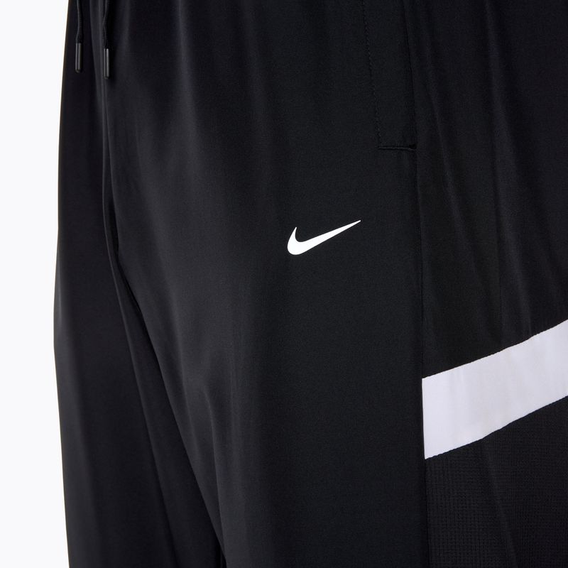 Pánské basketbalové kalhoty Nike Icon Woven black/black/white/white 3
