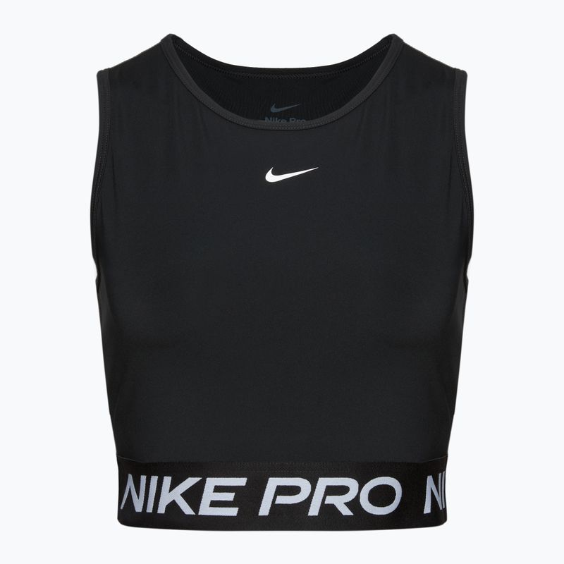 Dámské fitness tílko tank top Nike Pro Dri-Fit black/white