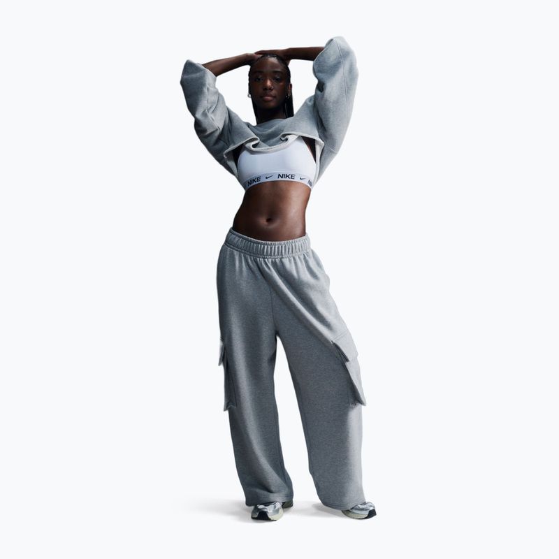 Sportovní podprsenka Nike Dri-Fit Indy Light Support white/black 2