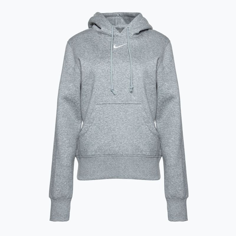 Dámská mikina Nike Sportswear Phoenix Fleece dark grey heather/sail