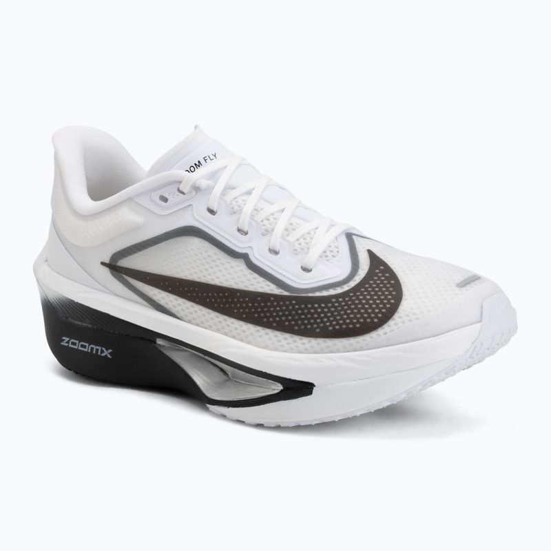 Pánské běžecké boty Nike Zoom Fly 6 white/smoke grey/metallic silver/black