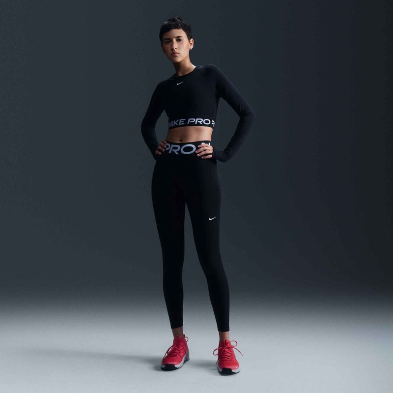 Dámské fitness legíny Nike Pro Sculpt black/white 5