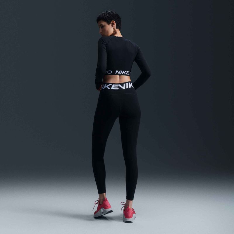 Dámské fitness legíny Nike Pro Sculpt black/white 6