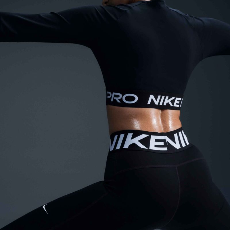 Dámské fitness legíny Nike Pro Sculpt black/white 8