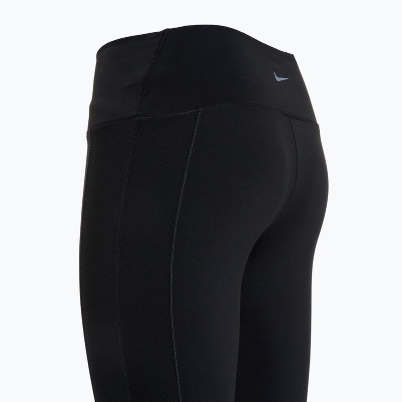 Dámské legíny Nike One Wrap High-Waist 7/8 black/cool grey 3