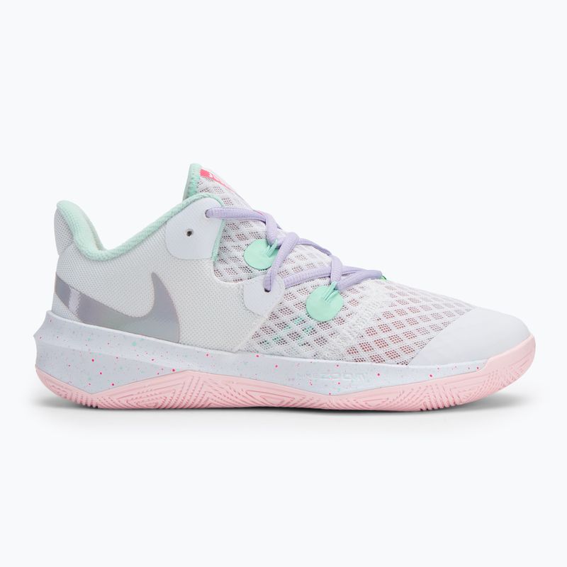 Tenisky na volejbal Nike Zoom Hyperspeed Court SE bílá/mátová pěna/šedá/fialová mlha/růžová pěna 2