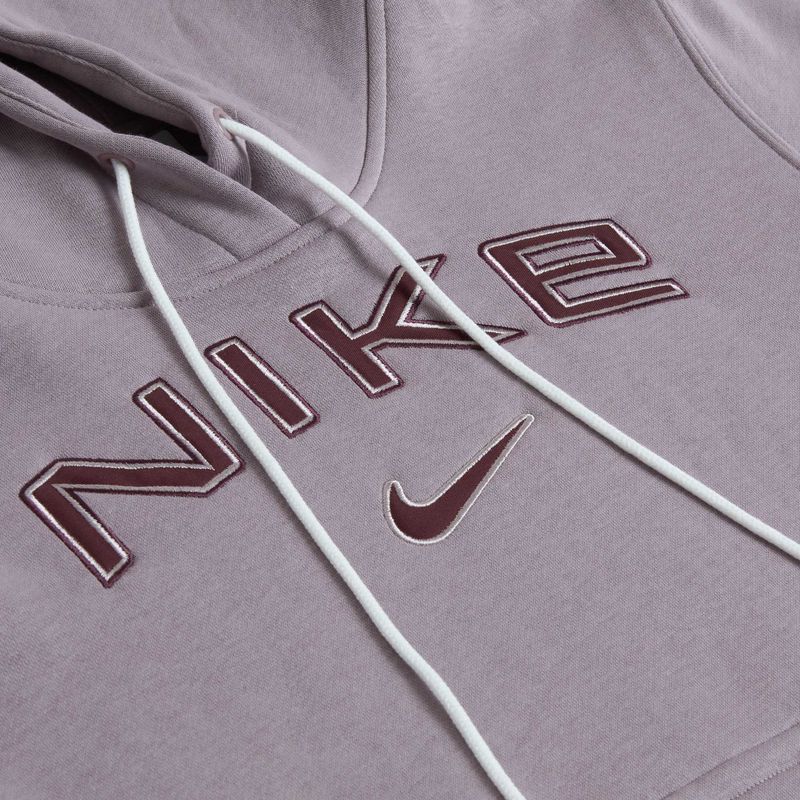 Dámská mikina Nike Sportswear Phoenix Fleece HM9751 lightt violet ore / burgundy crush 3