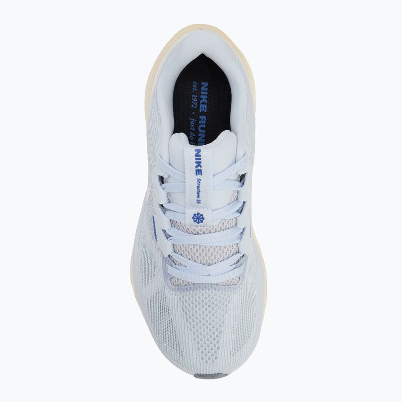 Dámské běžecké boty Nike Structure 25 football grey/blue tint/pale ivory/white 5