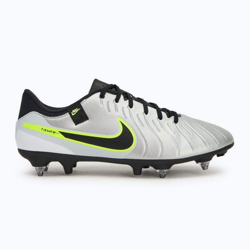 Pánské kopačky Nike Tiempo Legend 10 Academy SG-Pro silver/volt/black 2
