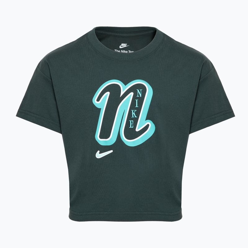 Dětské tričko Nike Sportswear vintage green