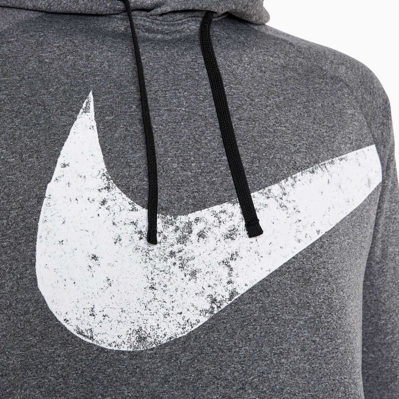 Pánská mikina Nike Therma-FIT Fitness black/heather/black/white 3