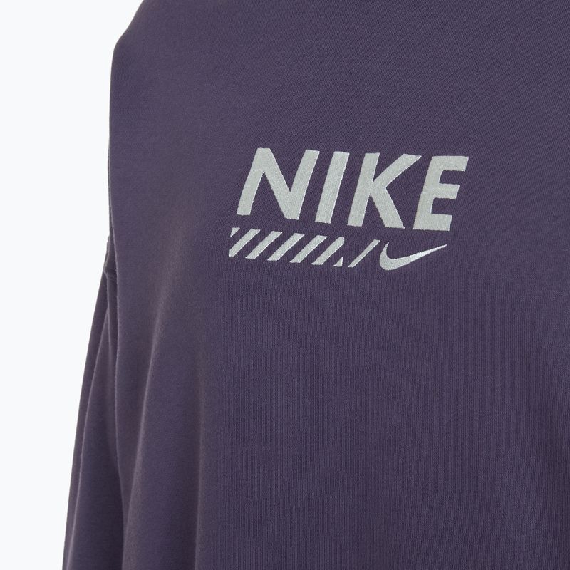 Dámská mikina Nike Sportswear Oversized Crew-Neck dark raisin 4
