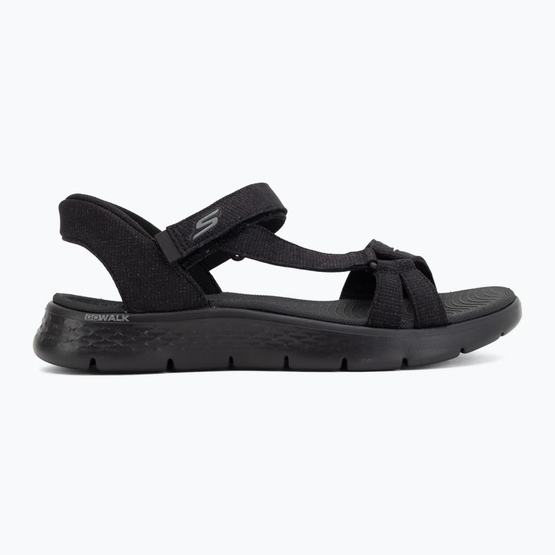 Dámské sandály SKECHERS Go Walk Flex Illuminate black 2