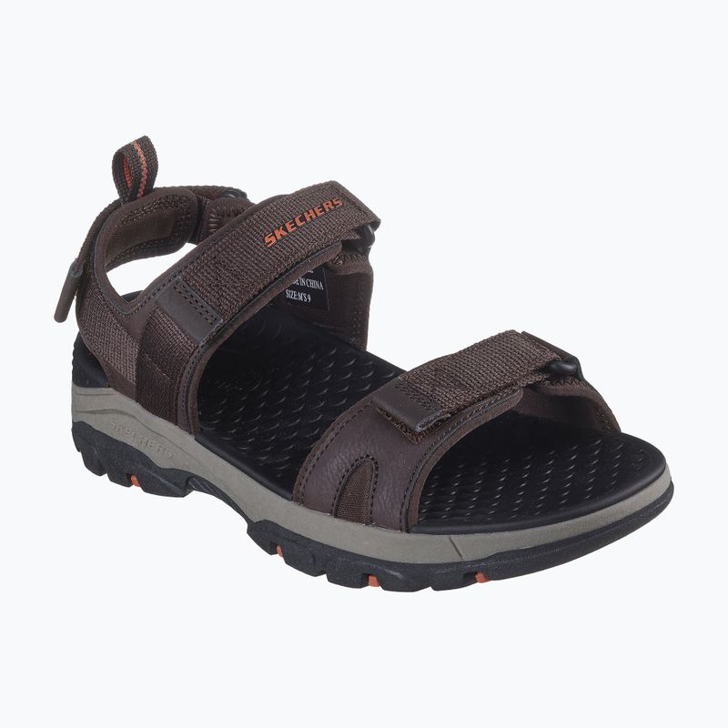 Pánské sandály SKECHERS Tresmen Ryer chocolate 8