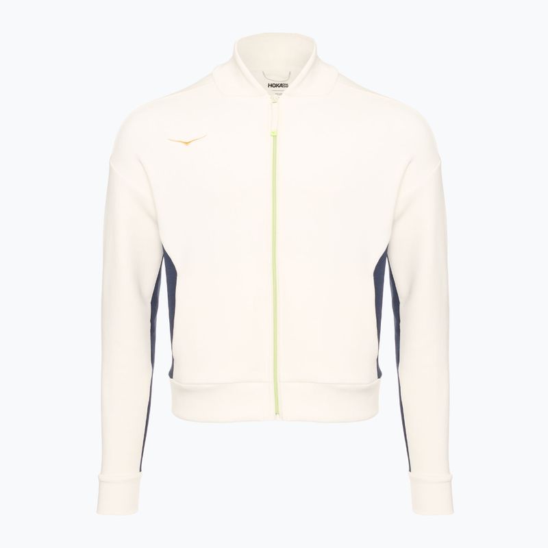Pánská běžecká bunda HOKA Kaitoro Knit alabaster/versity navy 6