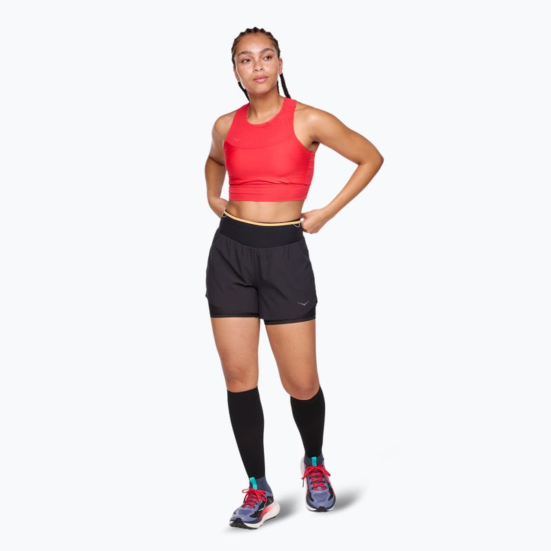 Fitness  podprsenka HOKA Race Day cerise 6