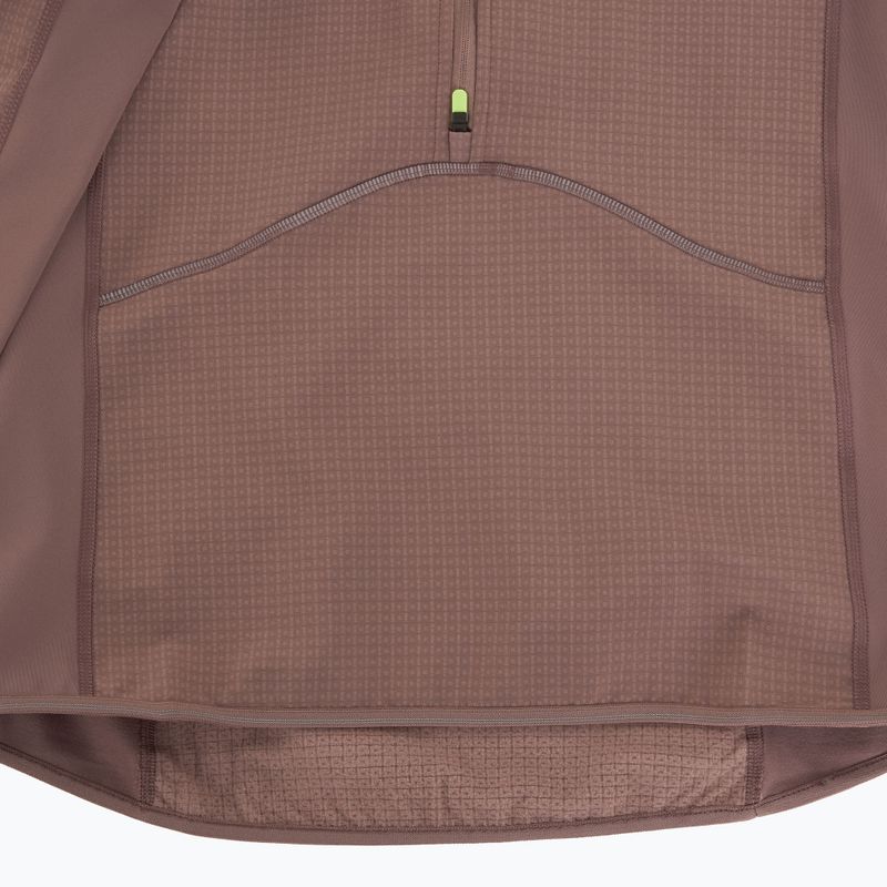Dámská běžecká mikina HOKA Sky Glow Half Zip smokey quartz 8