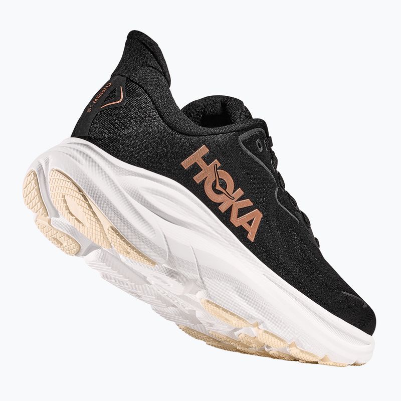 Dámské běžecké boty HOKA Clifton 10 black/rose gold 9