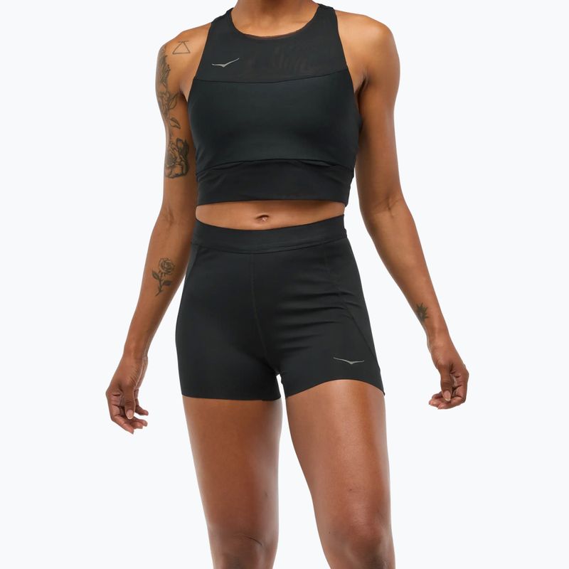 Dámské běžecké šortky HOKA Novafly 3" Knit black