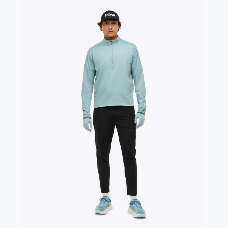 Pánská běžecká mikina HOKA GlideTech Quarter Zip druzy 2