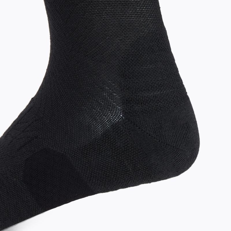Ponožky HOKA Crew Run Sock 3 pary black/black/black 3