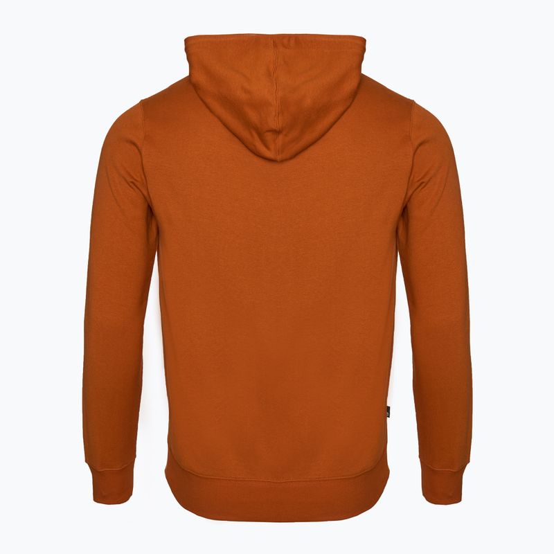 Pánská mikina Timberland Linear Logo Hoodie umber 2