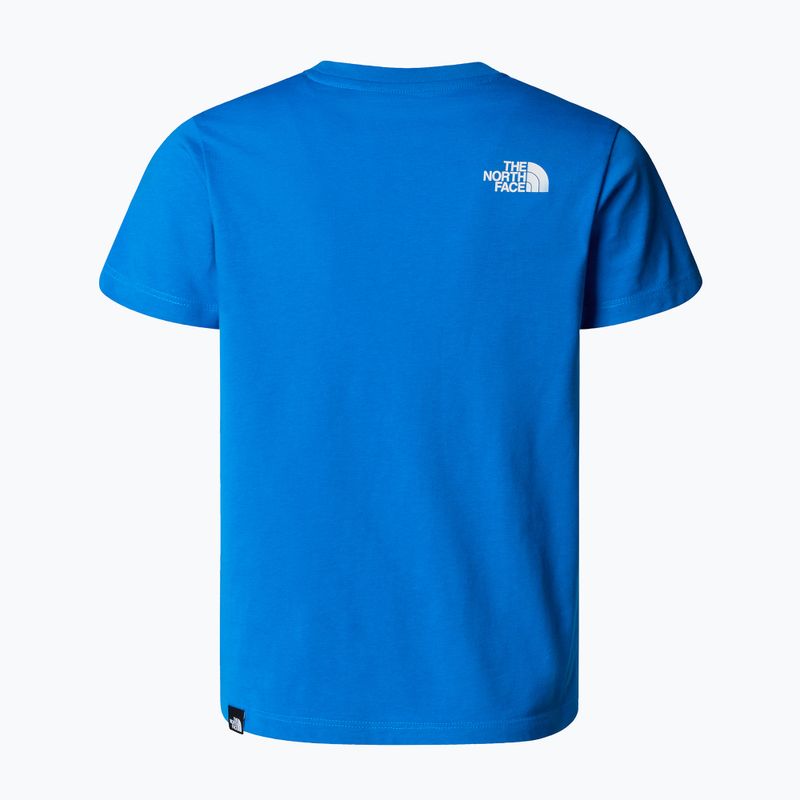 Dětské tričko The North Face Teen Simple Dome Tee hero blue 2