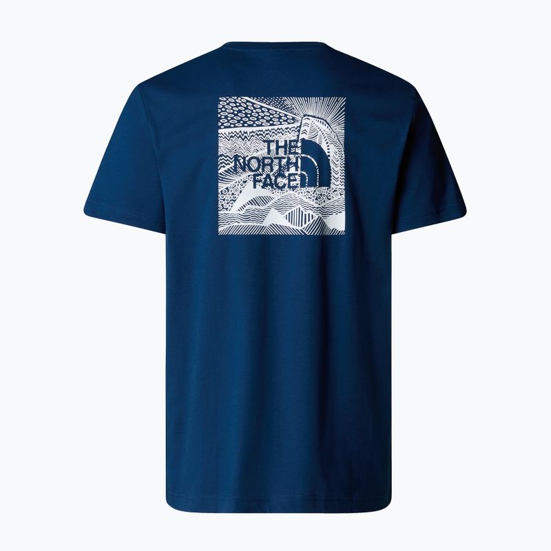 Pánské tričko The North Face Redbox Celebration estate blue 5