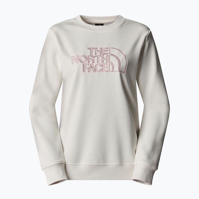 Dámská mikina The North Face Drew Peak Light Crew white dune/metal pink 4