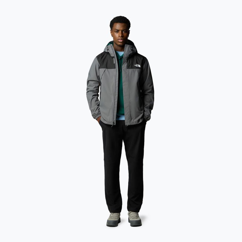 Pánská bunda do deště The North Face Antora smoked pearl/tnf black/npf 2