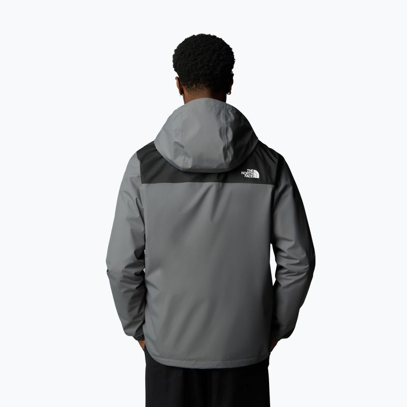 Pánská bunda do deště The North Face Antora smoked pearl/tnf black/npf 3