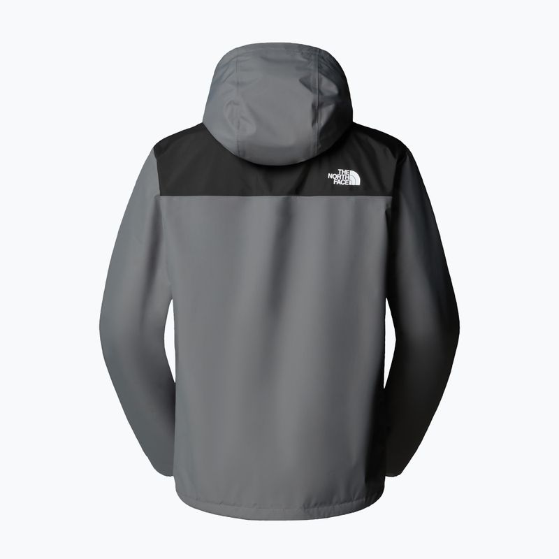 Pánská bunda do deště The North Face Antora smoked pearl/tnf black/npf 6