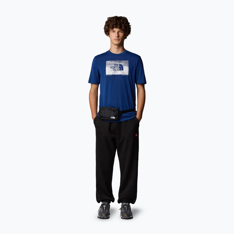 Pánské tričko The North Face Foundation Abstract Graphic Tee estate blue 2