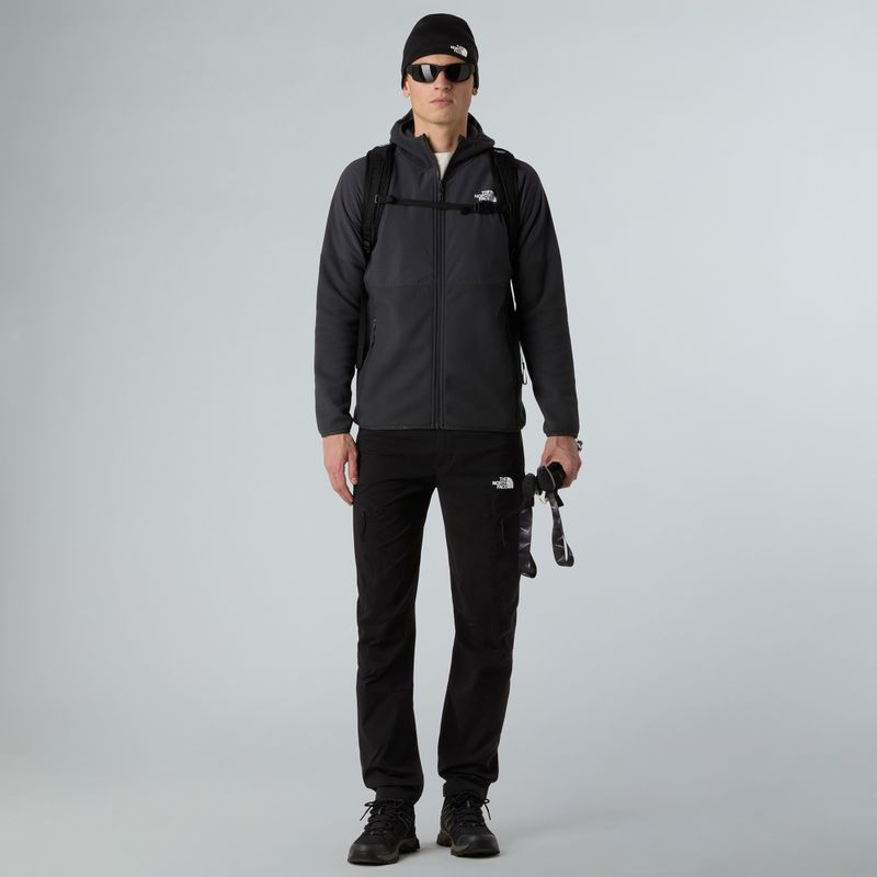 Pánská mikina The North Face Glacier Heavyweight Full Zip HD asphalte grey/black 2