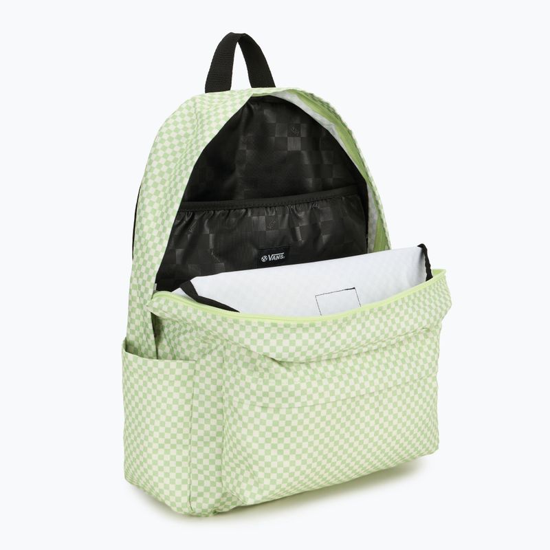 Městský batoh Vans Old Skool Check 22 l shadow lime 4