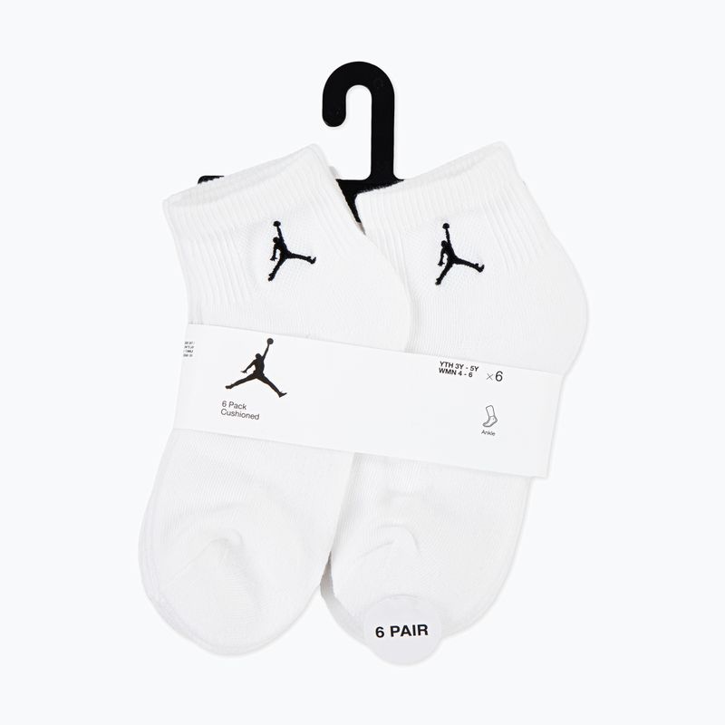 Skarpety Nike Jordan JHN Eeryday Essentials 6 par white 3