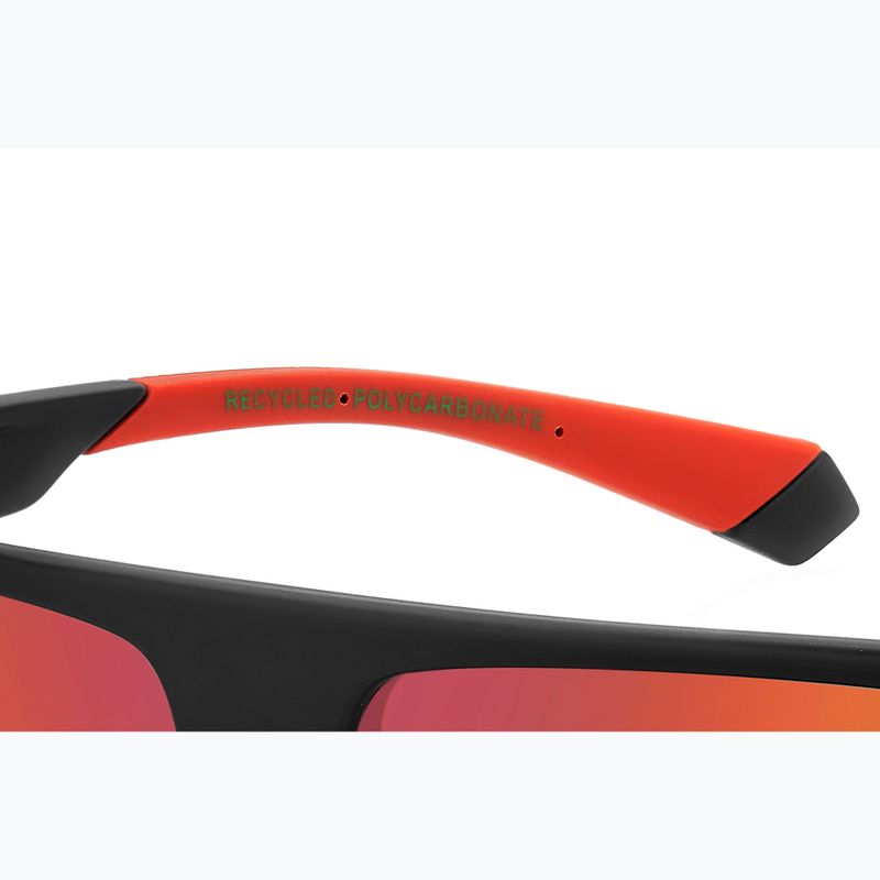Pánské sluneční brýle Polaroid PLD 7053/S matte black red/red multilayer polarized 7