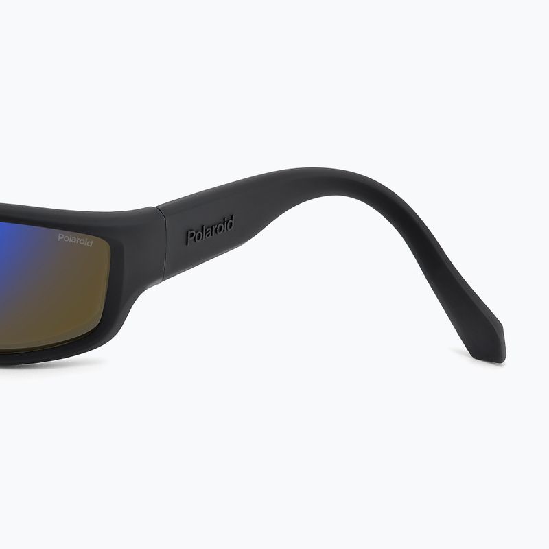 Pánské sluneční brýle Polaroid PLD 2166/S matte black blue/blue mirror polarized 7