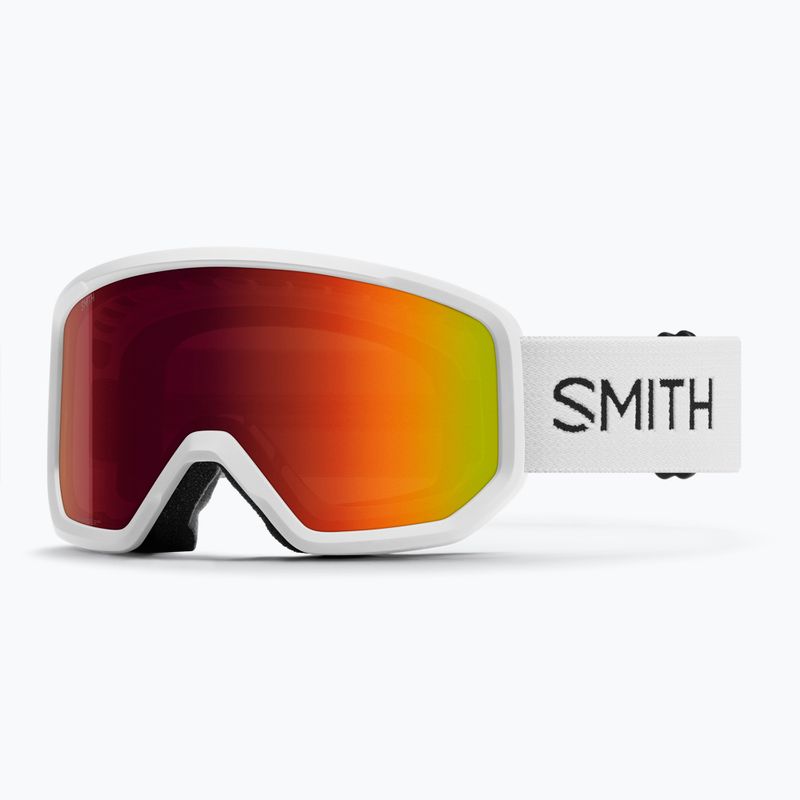 Lyžařské brýle Smith Transfer white/red sol-x mirror 5
