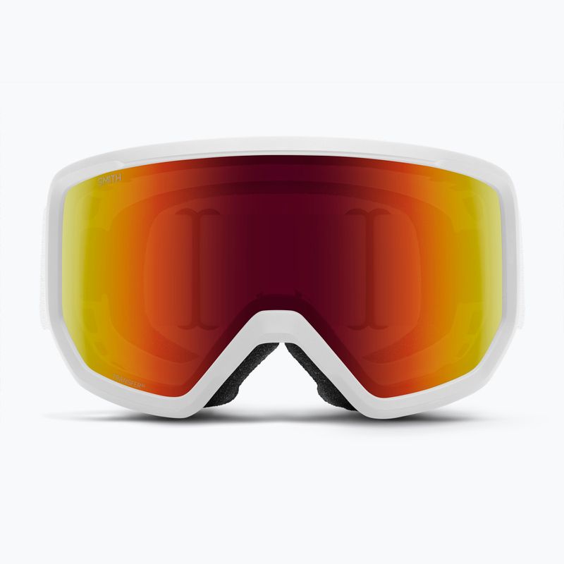 Lyžařské brýle Smith Transfer white/red sol-x mirror 6
