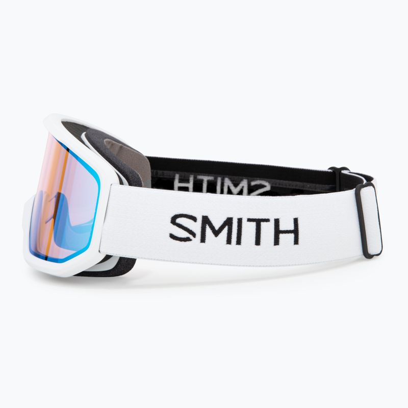 Lyžařské brýle Smith Transfer white/blue sensor mirror 4