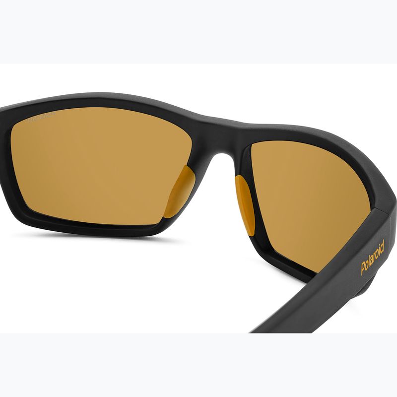 Sluneční brýle Polaroid PLD 7037/S matte black yellow/yellow polarized 6
