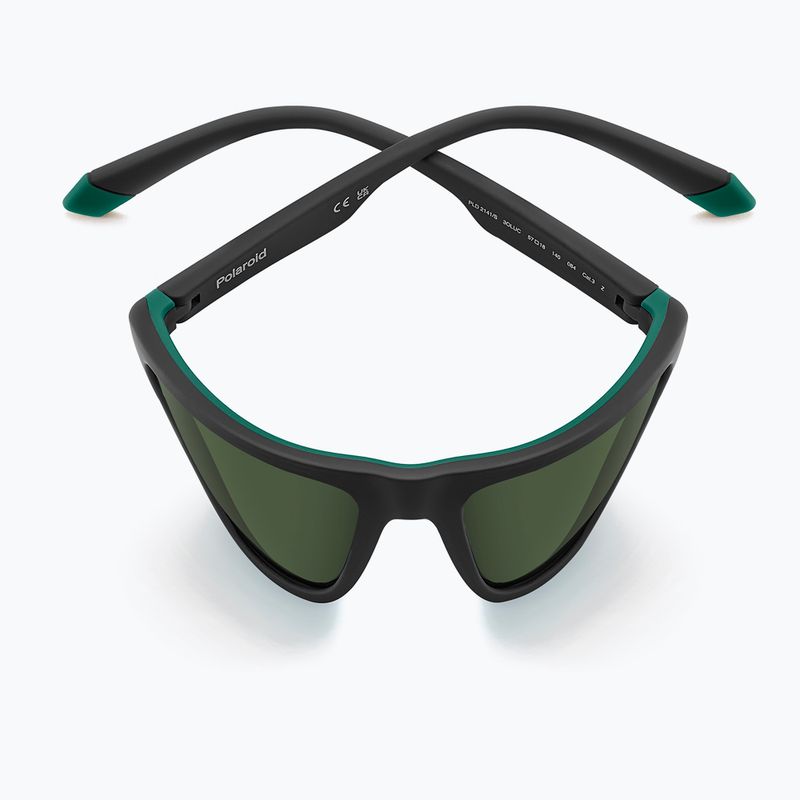 Sluneční brýle Polaroid PLD 2141/S matte black green/green polarized 5